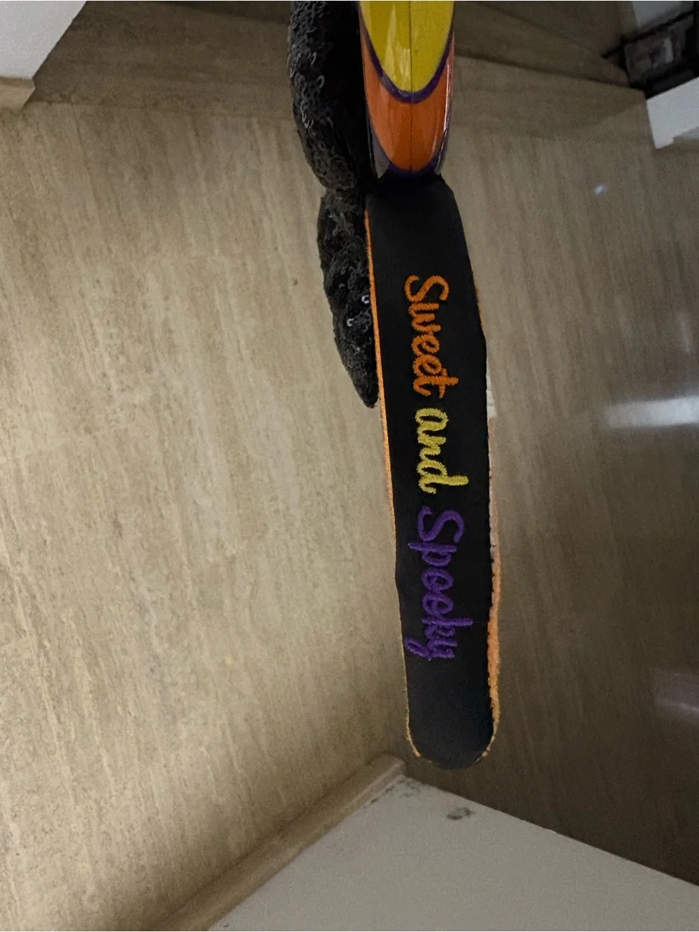 NWOT Disney Halloween lollipop swirl Minnie ears